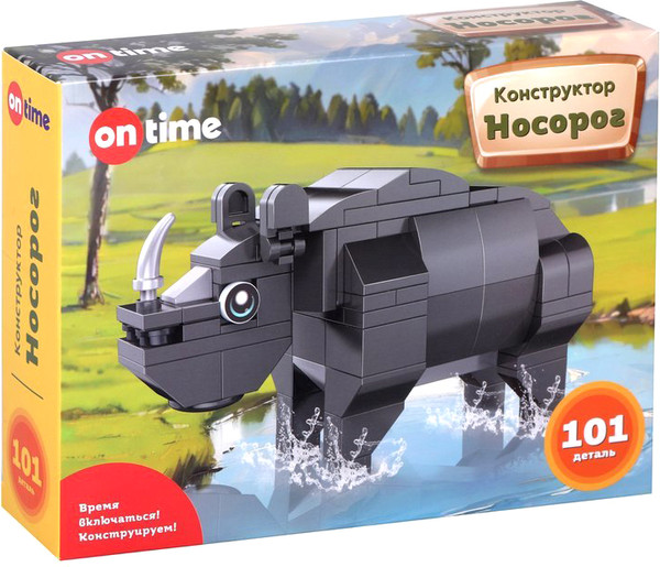 Конструктор On Time Носорог / 45269 - фото