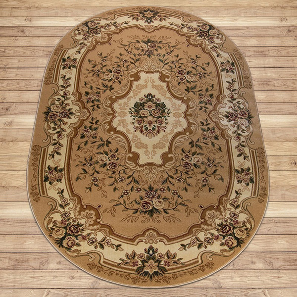 Ковер Белка Акварель Овал 20606 22155