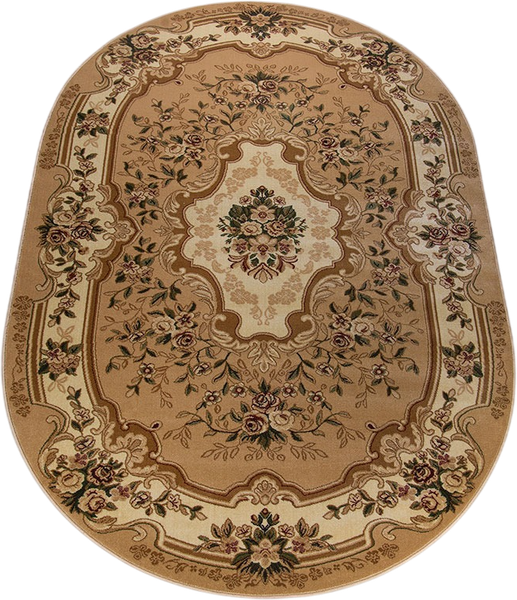 Ковер Белка Акварель Овал 20606 22155 - фото