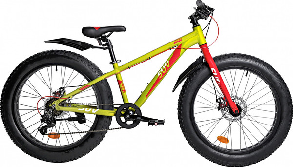 Детский велосипед Novatrack Fatbike 24 / 24AHD.SUV.13GN4
