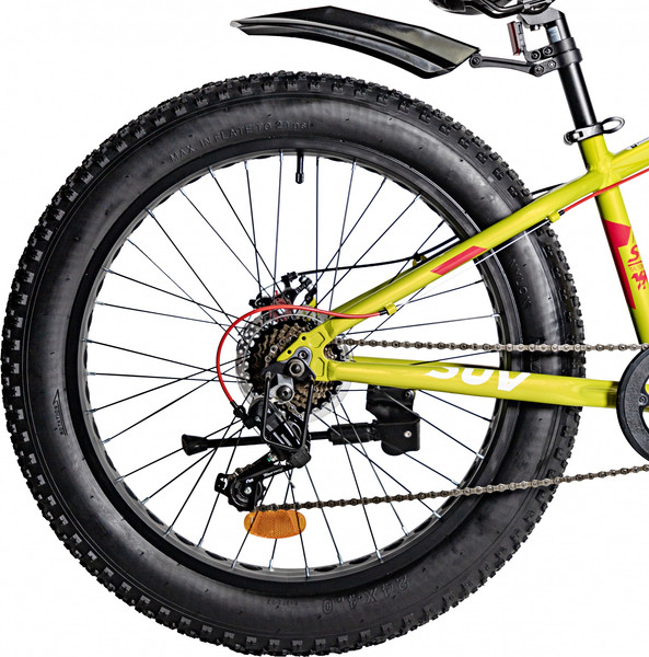 Детский велосипед Novatrack Fatbike 24 / 24AHD.SUV.13GN4