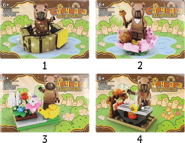 Конструктор Darvish Capybara Игрушка SR-T-4754