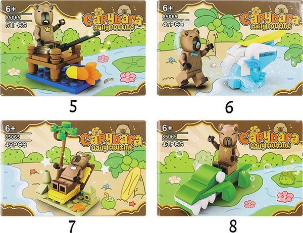 Конструктор Darvish Capybara Игрушка SR-T-4754