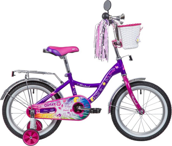 Детский велосипед Novatrack Little Girlzz 167GIRLZZ.VL23 - фото