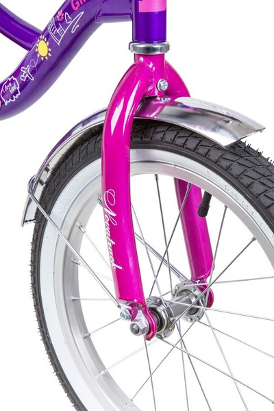 Детский велосипед Novatrack Little Girlzz 167GIRLZZ.VL23