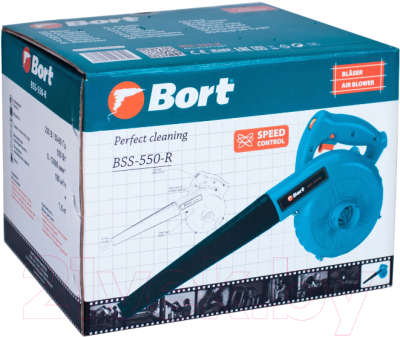 Воздуходувка электрическая Bort BSS-550-R