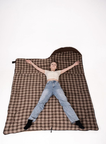 Спальный мешок MedNovtex Alaska 20 Фланель 210x85см