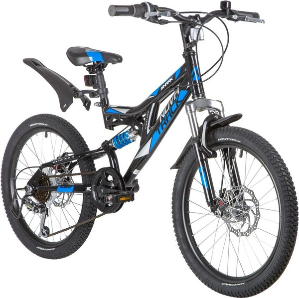 Детский велосипед Novatrack Shark 20SS6D.SHARK.BK20