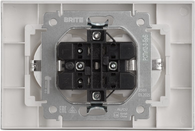 Розетка IEK Brite BR-R27-16-K01-F