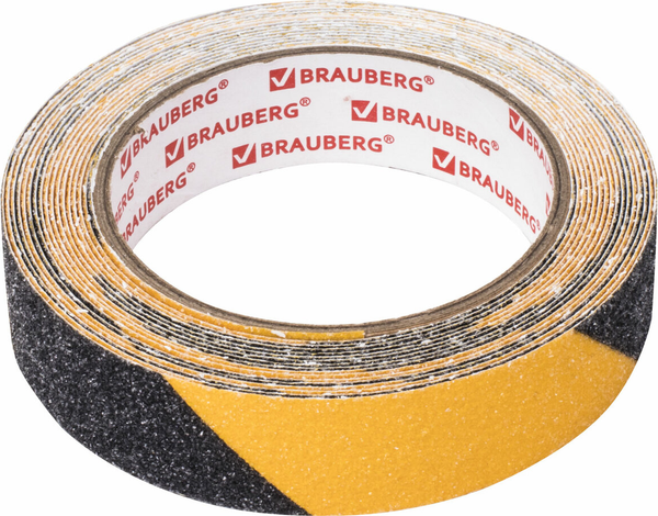 Скотч противоскользящий Brauberg 25ммx5м / 606773