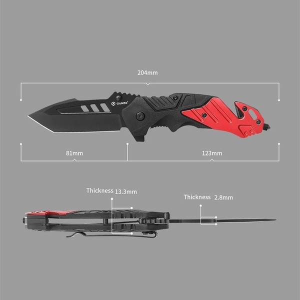Нож складной GANZO G629-RD