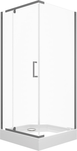 Душевой уголок Triton Терра Графит 90х90 - фото