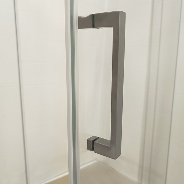 Душевой уголок Triton Терра Графит 90х90