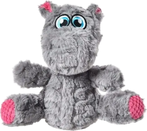 Игрушка для собак Homepet Premium Бегемот антистресс / 89671 - фото