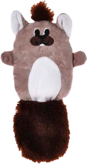 Игрушка для собак Homepet Premium Бобер с пищалкой / 89660 - фото