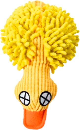 Игрушка для собак Homepet Premium Утенок с пищалкой / 89659 - фото