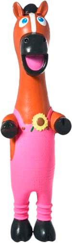 Игрушка для собак Homepet Premium Лошадь с пищалкой / 89674 - фото