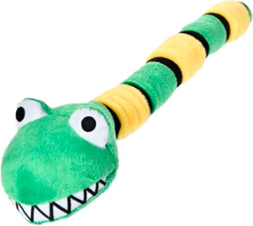 Игрушка для собак Homepet Premium Змейка с пищалкой / 89658 - фото