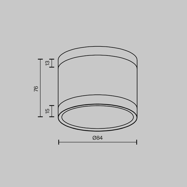Точечный светильник Maytoni C120CL-GX53-W