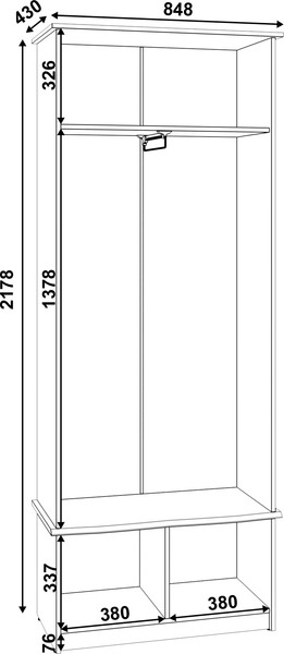 Шкаф Involux Sale 3596