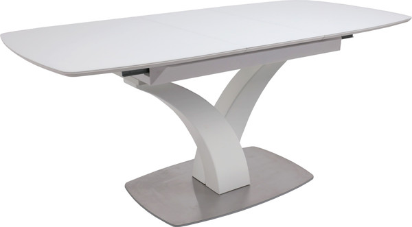 Обеденный стол Аврора Нотр дам Moderne Optiwhite 140-180x85