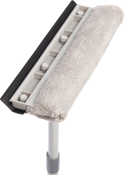 Швабра для мытья окон HomeQueen c шубкой поворотная / 77302