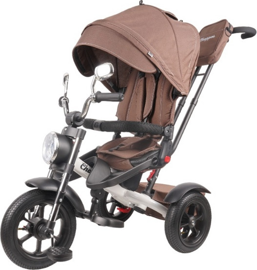 Трехколесный велосипед с ручкой Chopper CH1BR-2 - фото