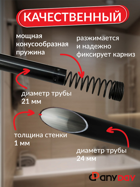 Карниз для ванны Comfort Alumin Group Frau Hellen / 008986