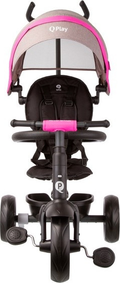 Трехколесный велосипед с ручкой QPlay Star1GV - фото