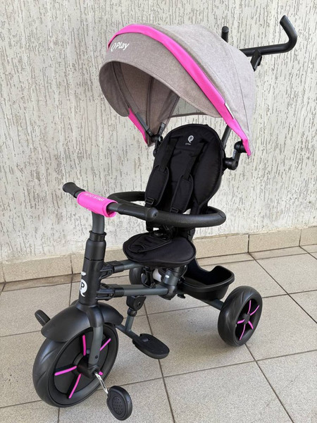 Трехколесный велосипед с ручкой QPlay Star1GV