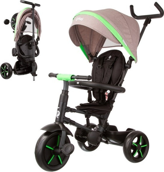 Трехколесный велосипед с ручкой QPlay Star1GG