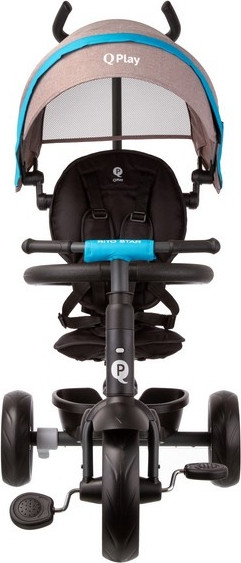 Трехколесный велосипед с ручкой QPlay Star1GB