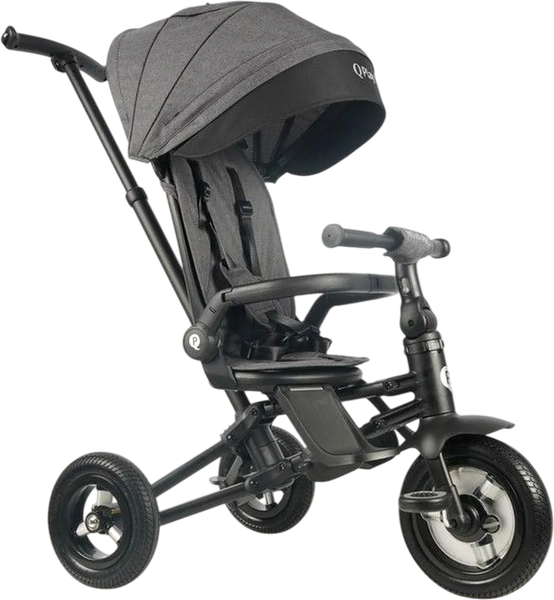 Трехколесный велосипед с ручкой QPlay Nova1GY - фото