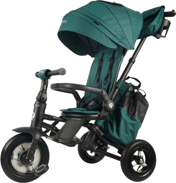 Трехколесный велосипед с ручкой QPlay NovaPlus1G - фото