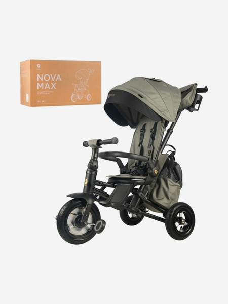 Трехколесный велосипед с ручкой QPlay NovaPlus1O