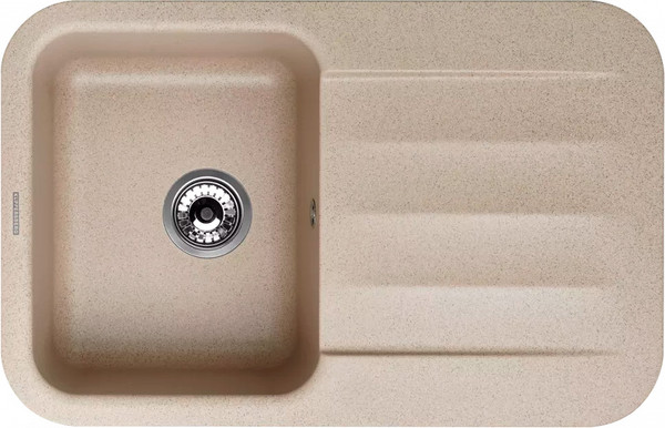 Мойка кухонная Kuppersberg Lira 1B1D Beige - фото