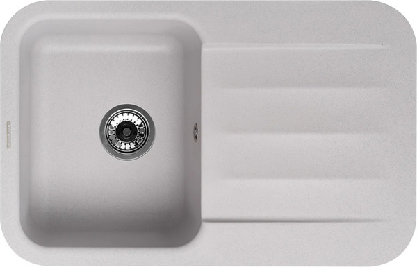 Мойка кухонная Kuppersberg Lira 1B1D Grey - фото