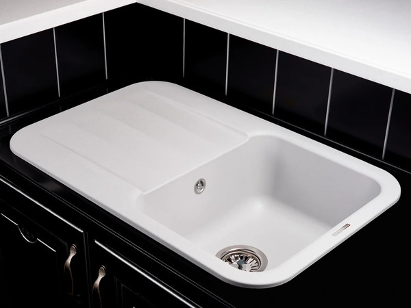 Мойка кухонная Kuppersberg Lira 1B1D Grey