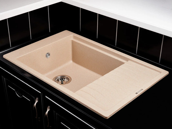 Мойка кухонная Kuppersberg Mila 1B1D Sand