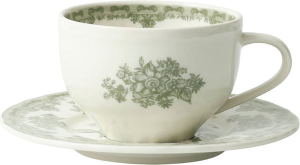 Чашка с блюдцем AksHome Blossom 250мл - фото