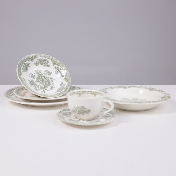 Чашка с блюдцем AksHome Blossom 250мл