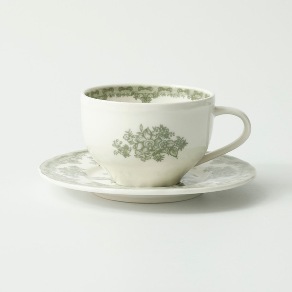 Чашка с блюдцем AksHome Blossom 250мл