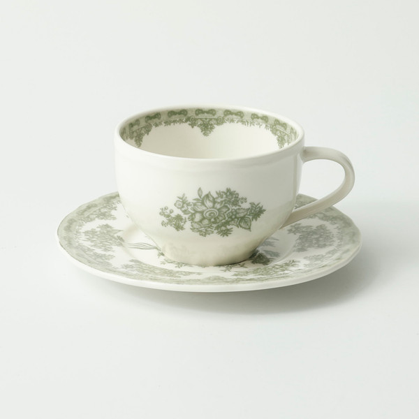 Чашка с блюдцем AksHome Blossom 250мл