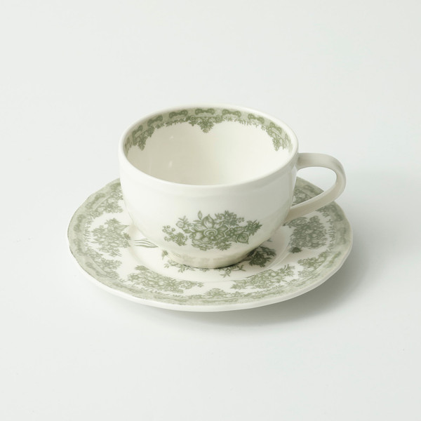 Чашка с блюдцем AksHome Blossom 250мл