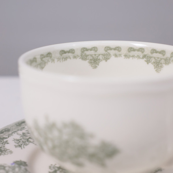 Чашка с блюдцем AksHome Blossom 250мл