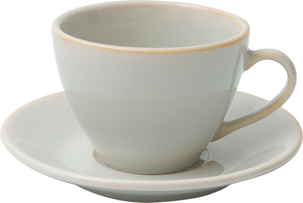 Чашка с блюдцем AksHome Opalus 200мл - фото