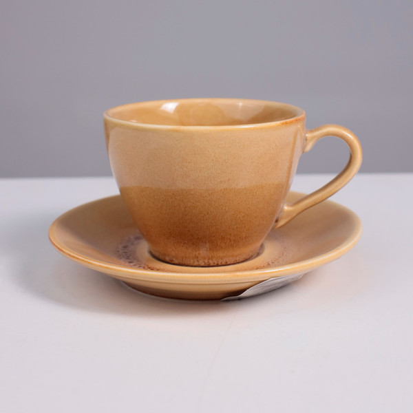 Чашка с блюдцем AksHome Opalus 200мл