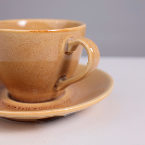 Чашка с блюдцем AksHome Opalus 200мл