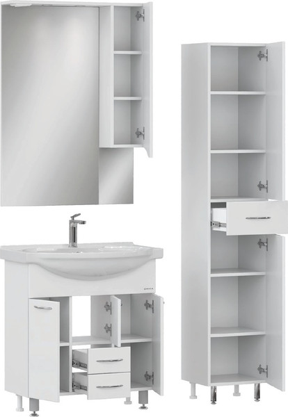 Шкаф-пенал для ванной Onika Модерн 36.10 Универсальный / 403601