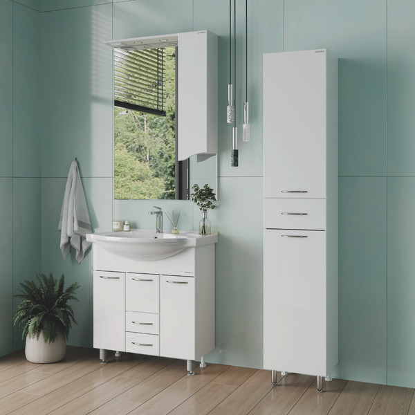 Шкаф-пенал для ванной Onika Модерн 36.10 Универсальный / 403601